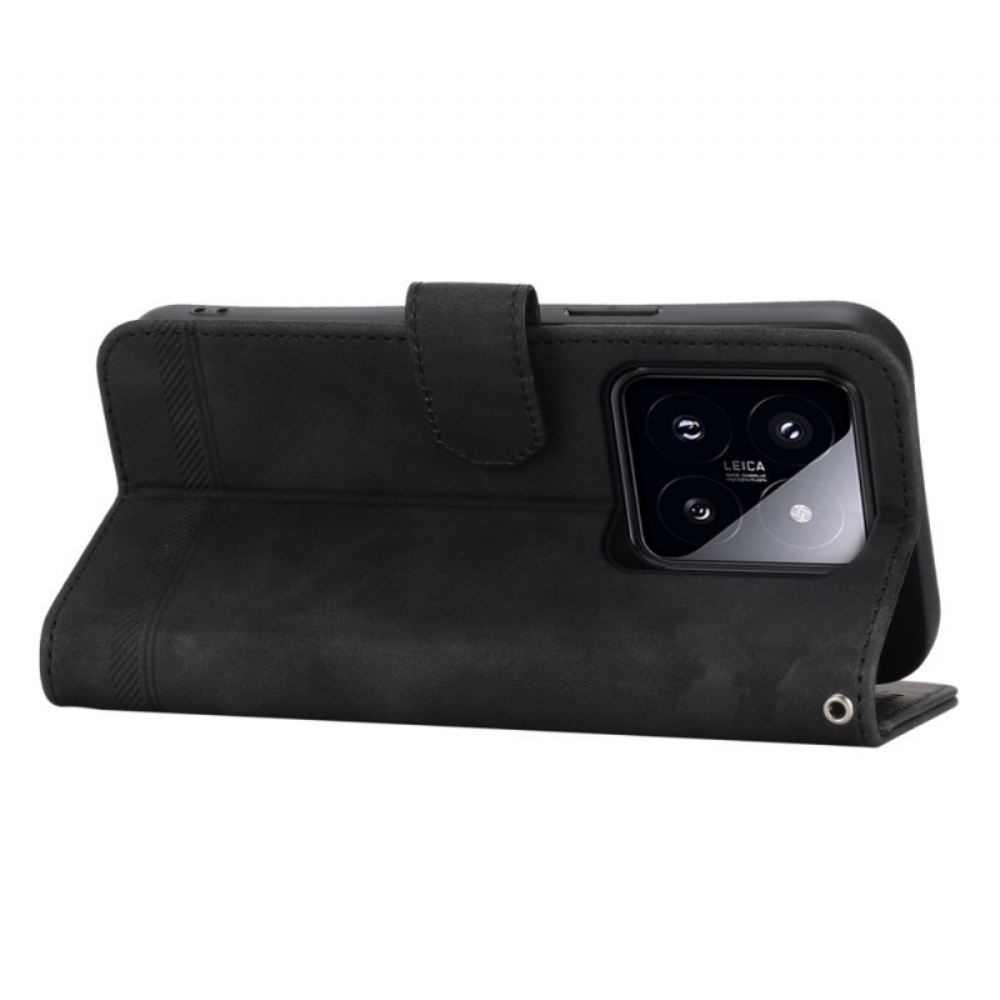 Kožený Kryt Xiaomi 14 Pro Dierfeng