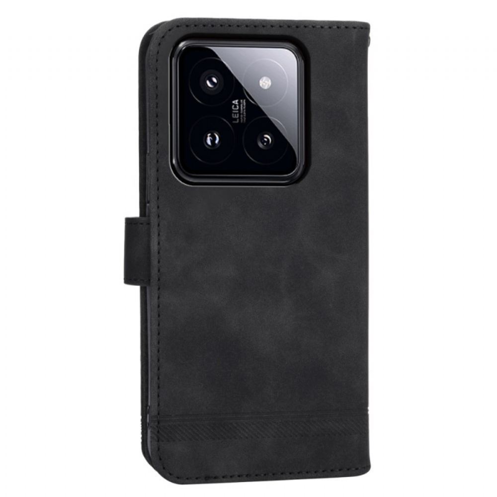 Kožený Kryt Xiaomi 14 Pro Dierfeng
