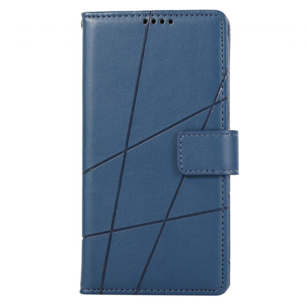 Kožený Kryt Xiaomi 14 Pro Linky S Popruhem