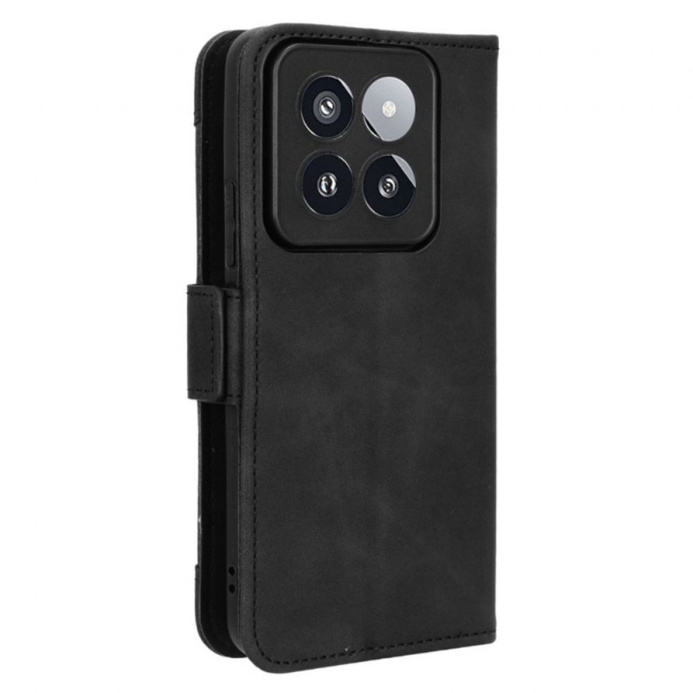 Kožený Kryt Xiaomi 14 Pro Multi-cards