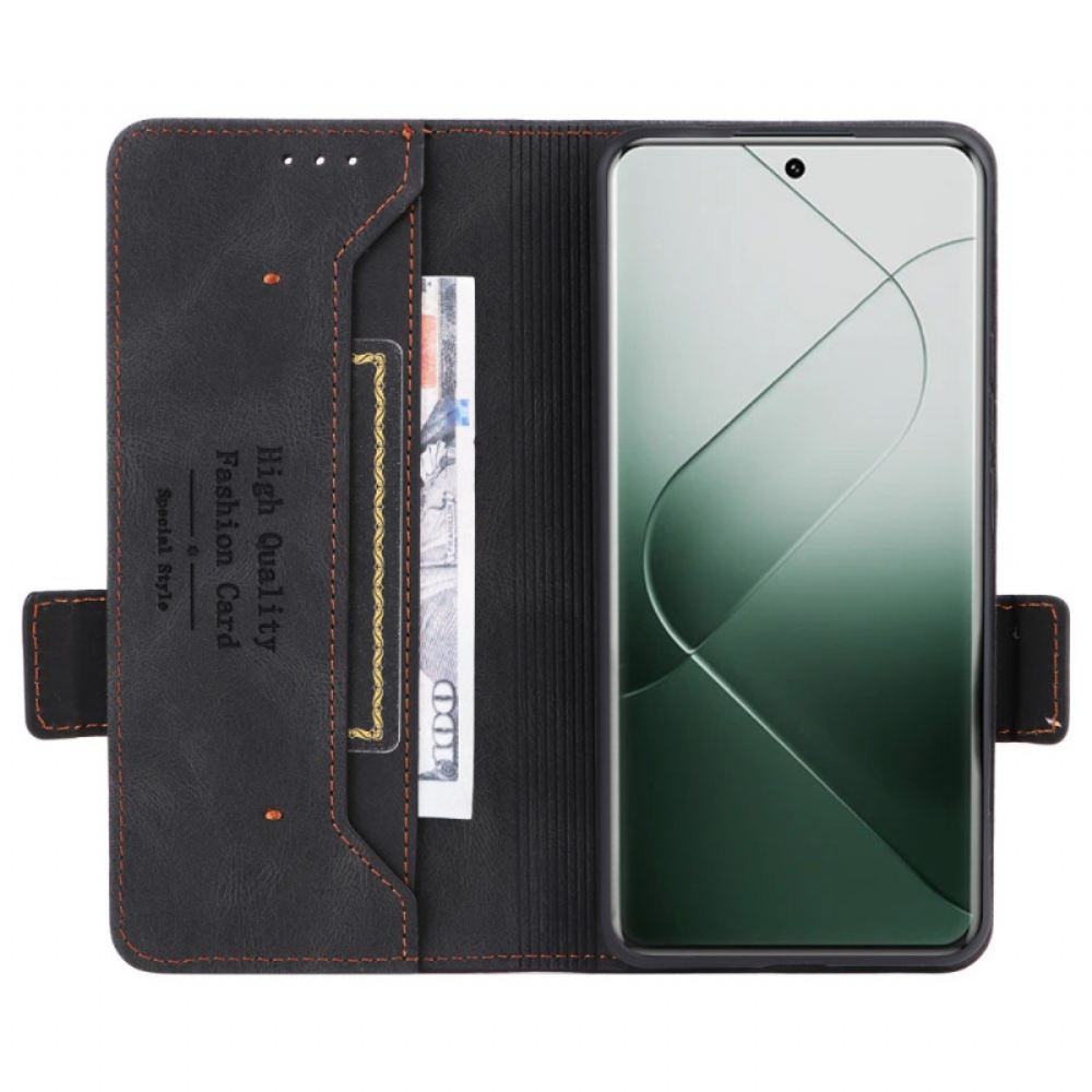 Kožený Kryt Xiaomi 14 Pro Retro Design
