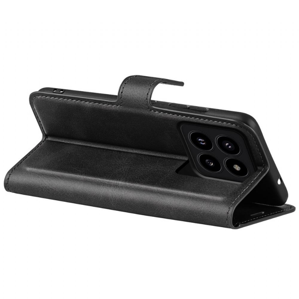 Kožený Kryt Xiaomi 14 Pro Úplná Ochrana