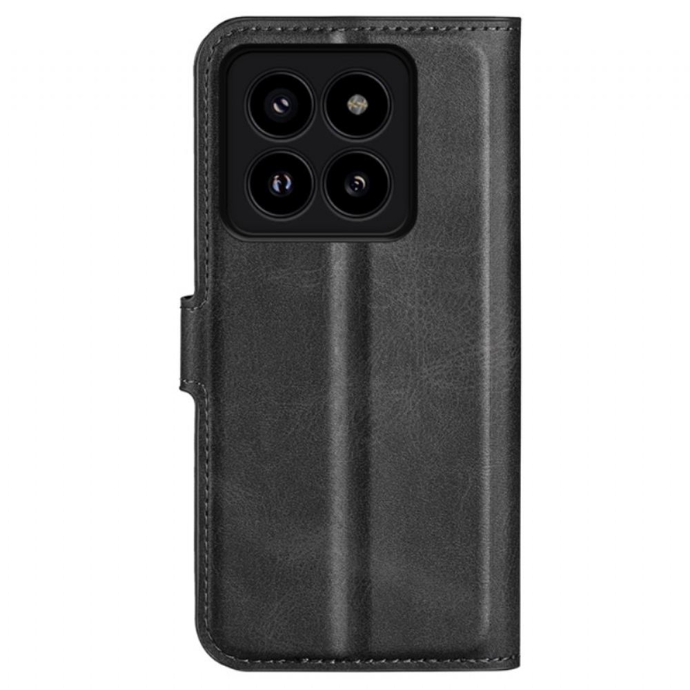 Kožený Kryt Xiaomi 14 Pro Úplná Ochrana