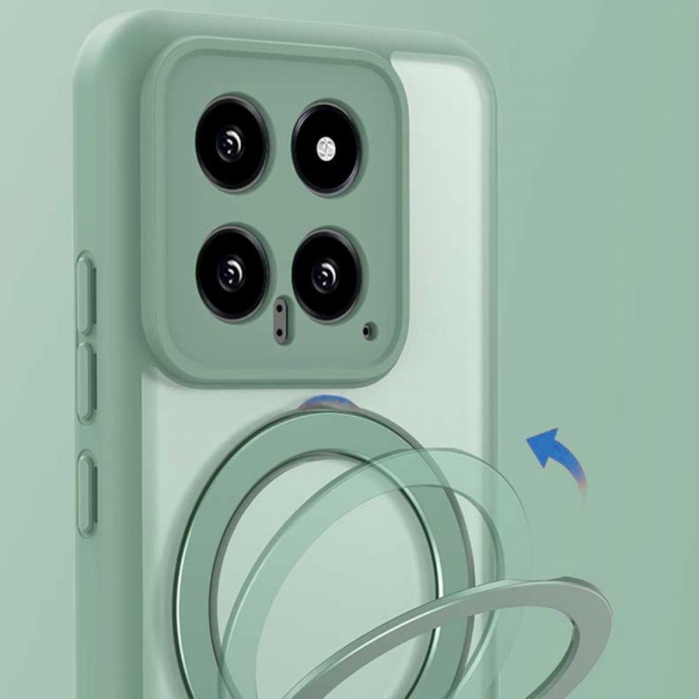Kryt Xiaomi 14 Pro Kryty Na Mobil Magnetický Podpůrný Kroužek