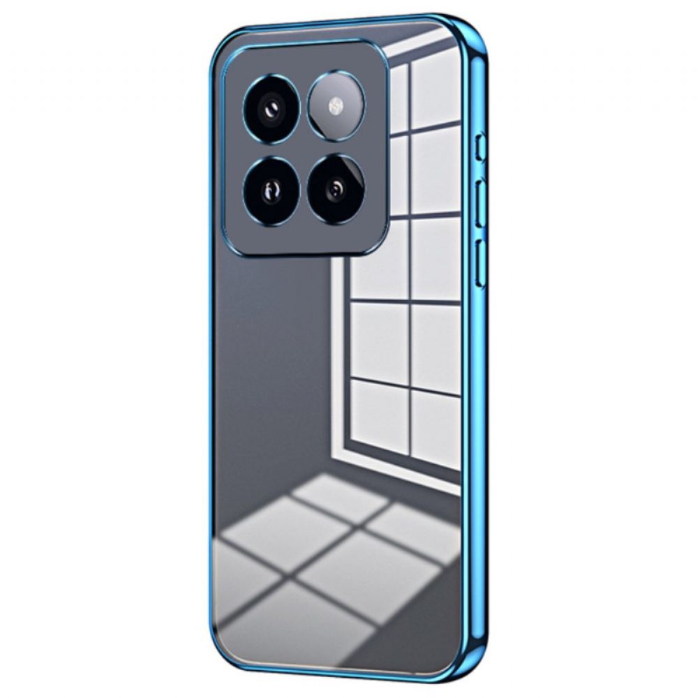 Kryt Xiaomi 14 Pro Okraje Kovového Stylu