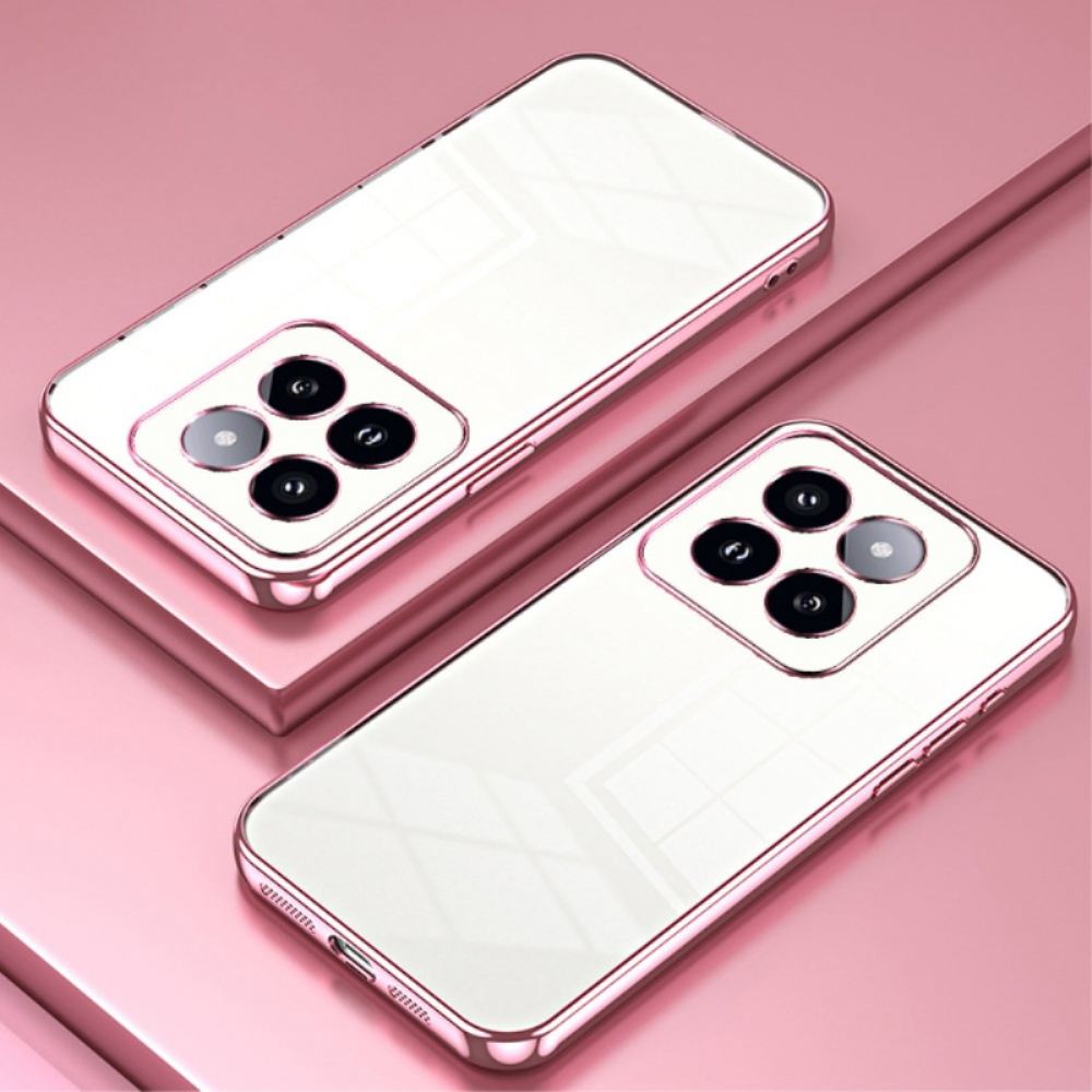 Kryt Xiaomi 14 Pro Okraje Kovového Stylu