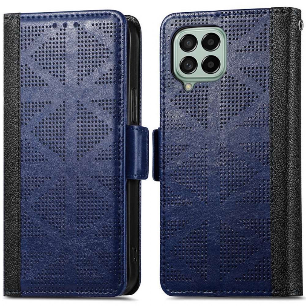 Flipové Pouzdro Na Samsung Galaxy M53 5G Křížový Design