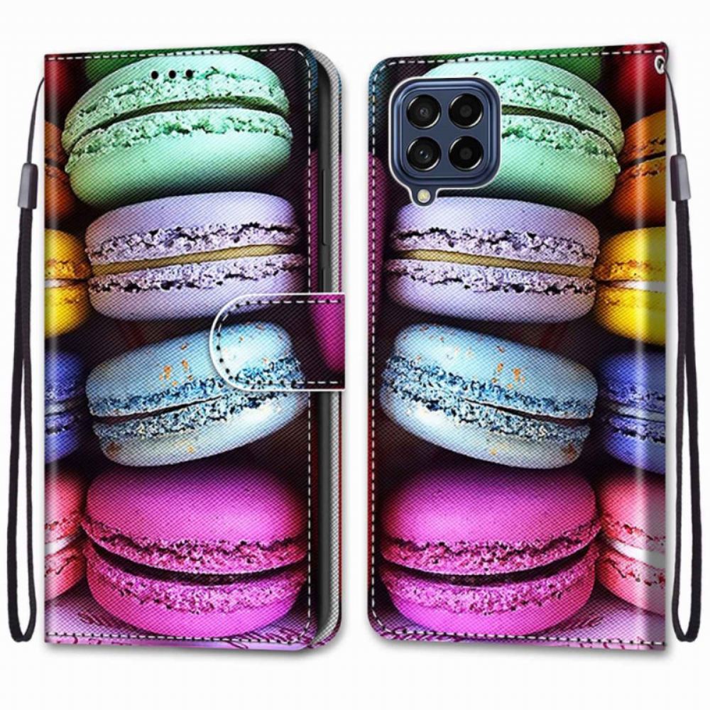 Flipové Pouzdro Na Samsung Galaxy M53 5G Makronky