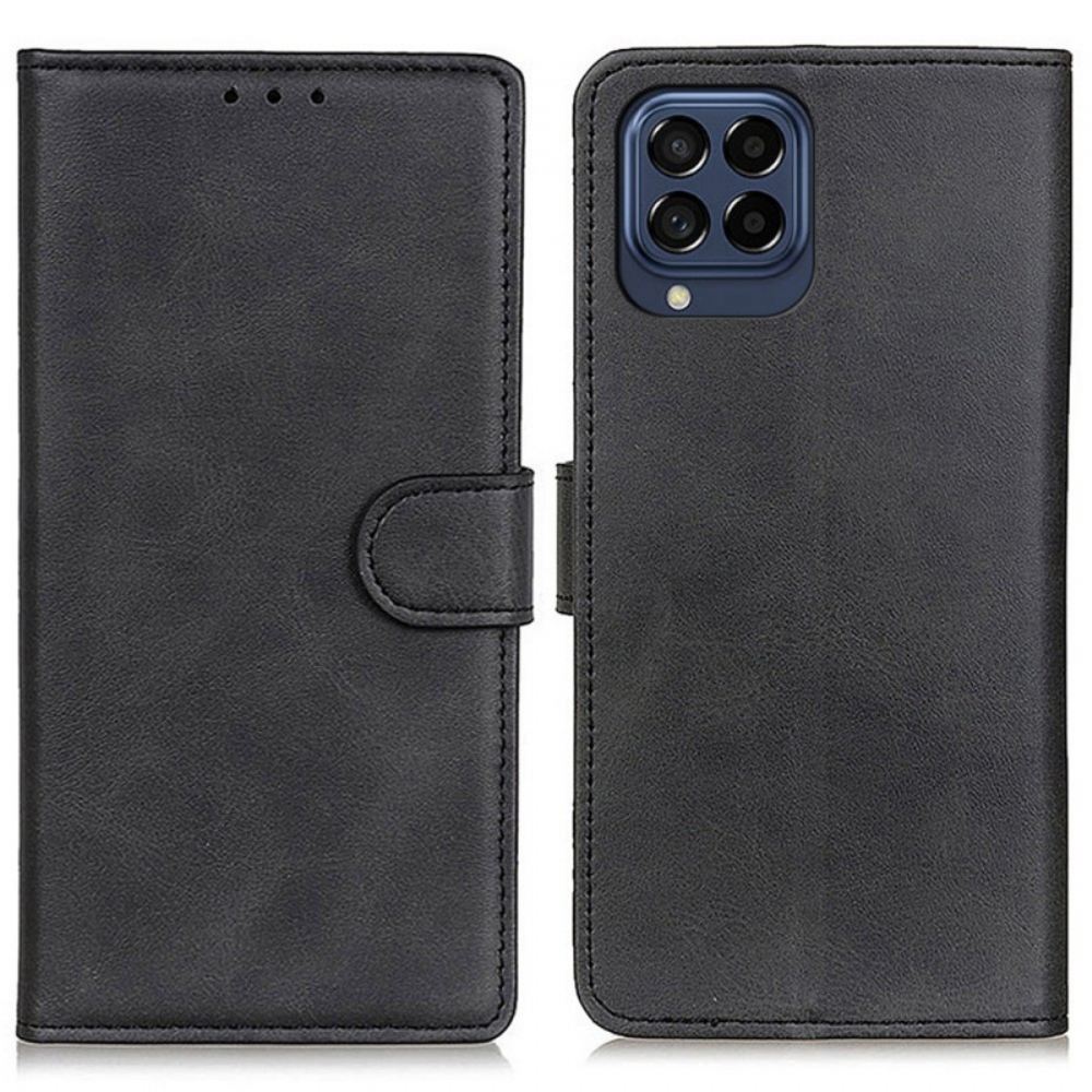 Flipové Pouzdro Na Samsung Galaxy M53 5G Matná Umělá Kůže