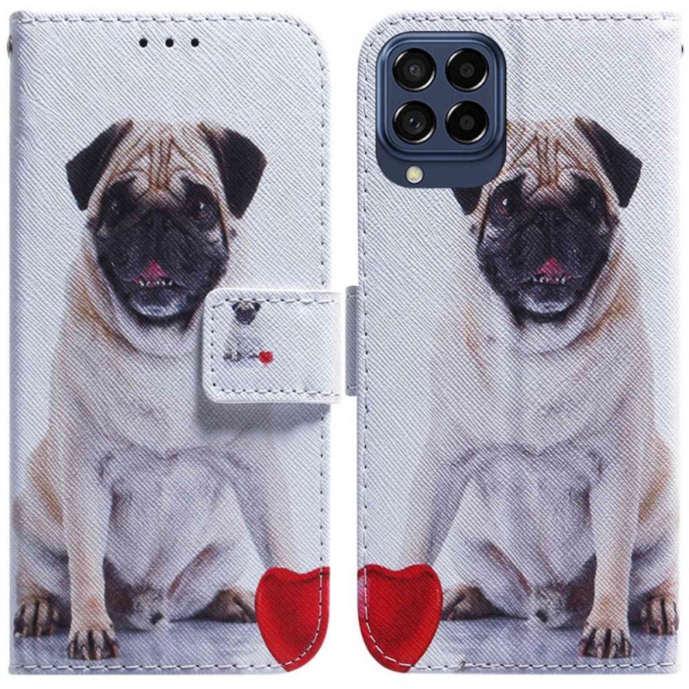 Flipové Pouzdro Na Samsung Galaxy M53 5G Mops Pes