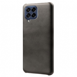 Kryt Na Samsung Galaxy M53 5G Kožený Efekt