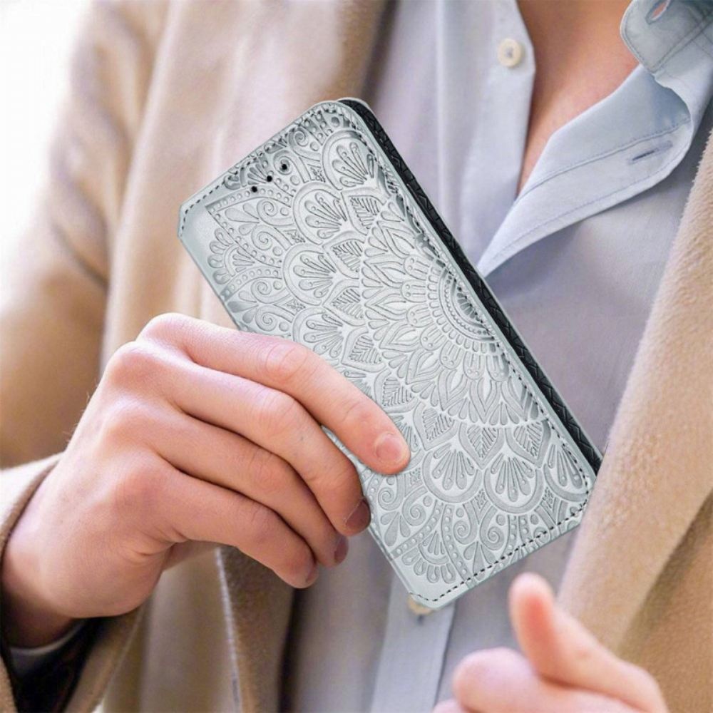 Kryty Na Mobil Na Samsung Galaxy M53 5G Flipové Pouzdro Mandala