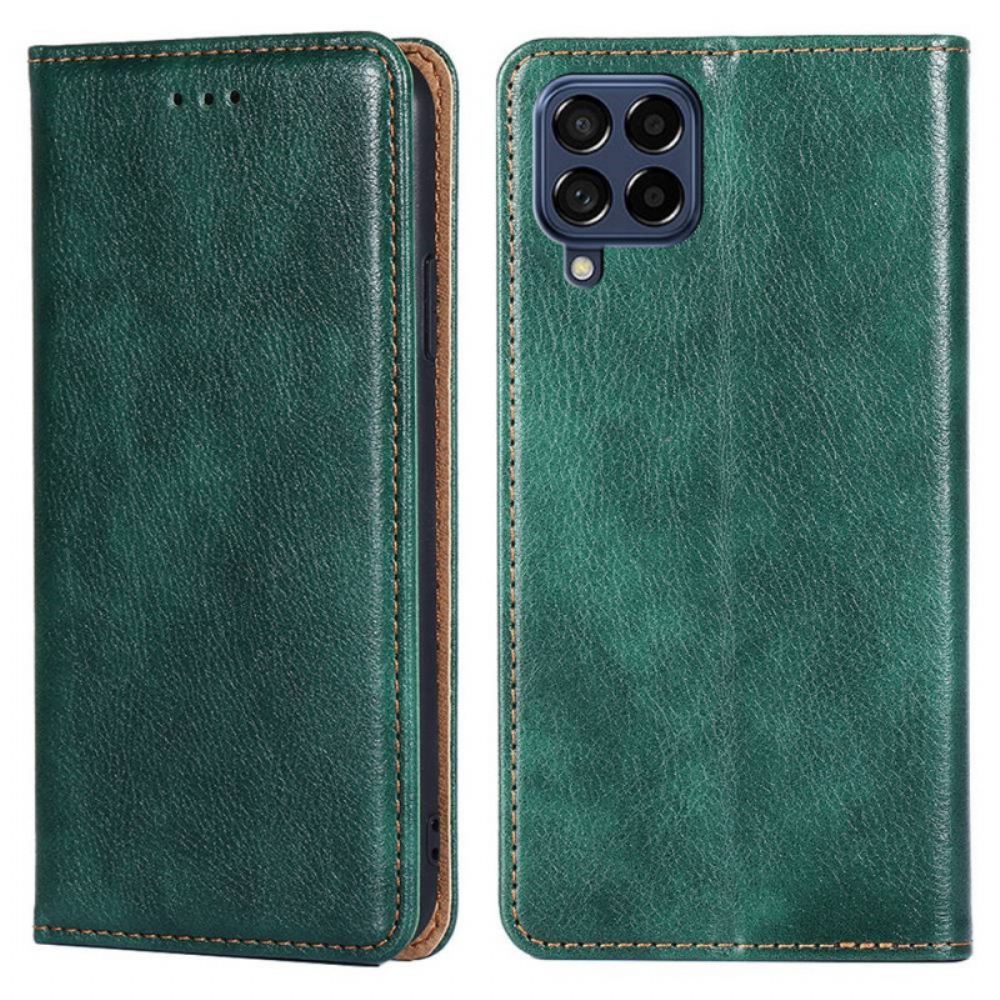 Kryty Na Mobil Na Samsung Galaxy M53 5G Flipové Pouzdro Retro Umělá Kůže