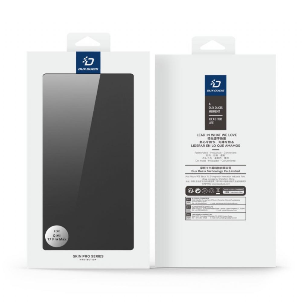 Kožené Pouzdro Xiaomi 17 Pro Max Kryty Na Mobil Dux Ducis