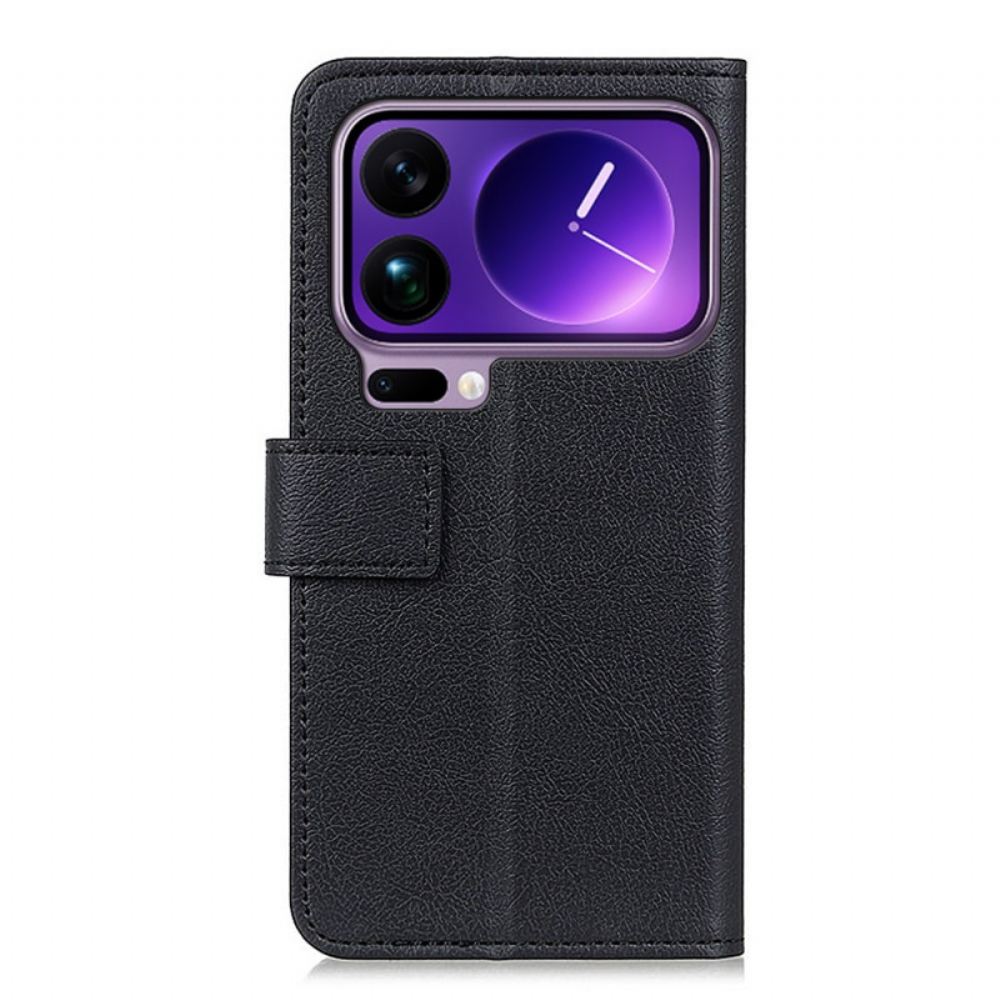 Kožený Kryt Na Xiaomi 17 Pro Max Klasický