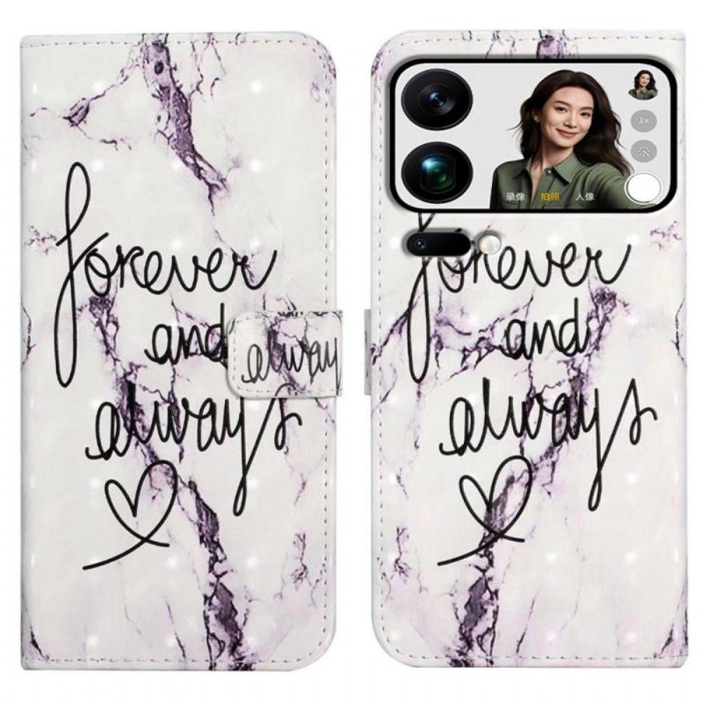 Kožený Kryt Na Xiaomi 17 Pro Max Navždy A Navždy