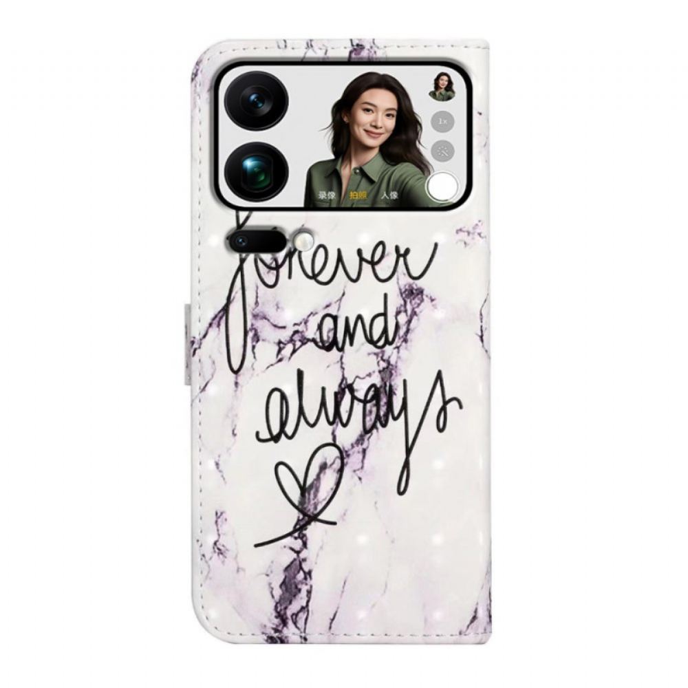 Kožený Kryt Na Xiaomi 17 Pro Max Navždy A Navždy