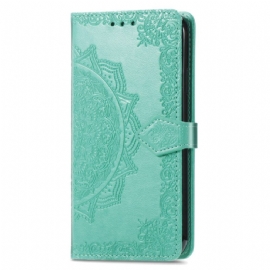 Kožený Kryt Xiaomi 17 Pro Max Barokní Mandala