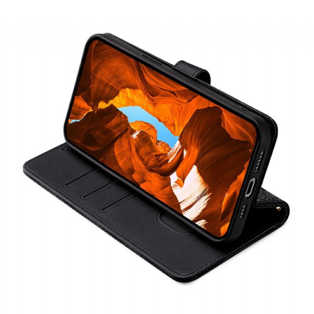 Kožený Kryt Xiaomi 17 Pro Max Kovová Spona