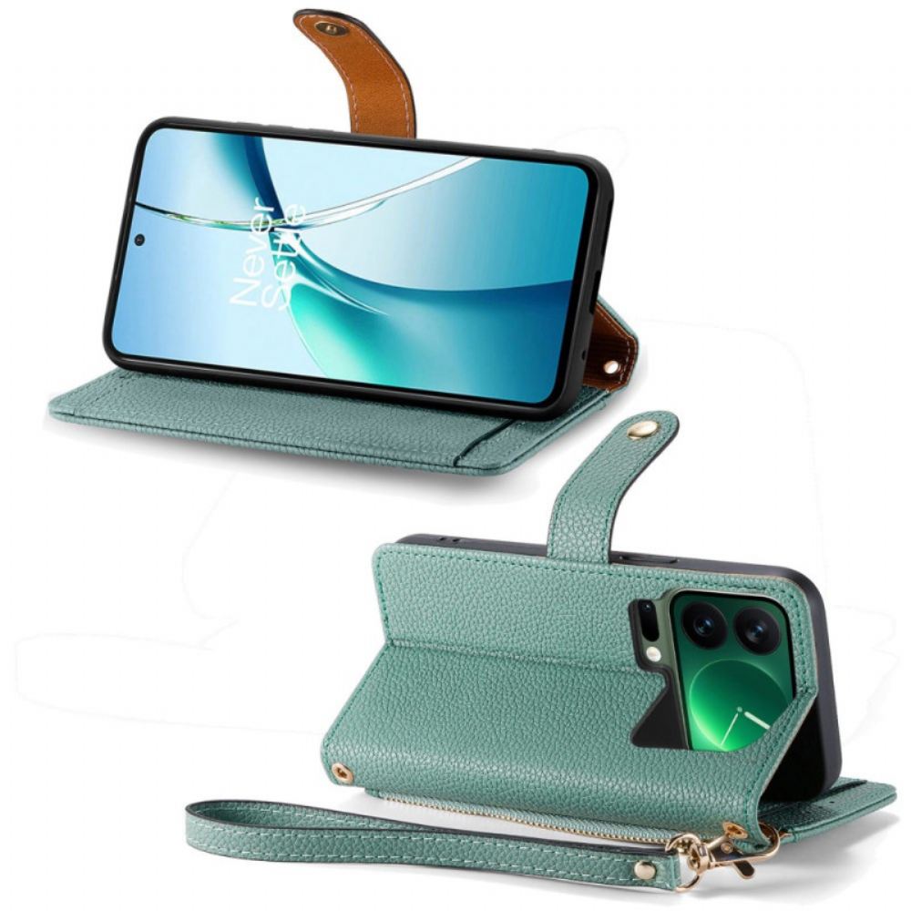 Kožený Kryt Xiaomi 17 Pro Max Peněženka Lásky