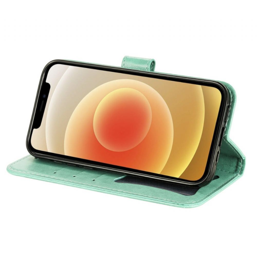 Kožený Kryt Xiaomi 17 Pro Max Potisk Mandaly