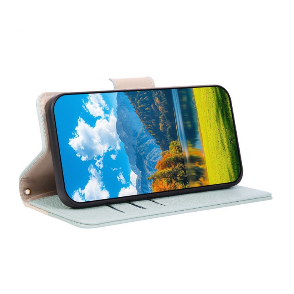 Kožený Kryt Xiaomi 17 Pro Max Překlápěcí Peněženka Se Zipem