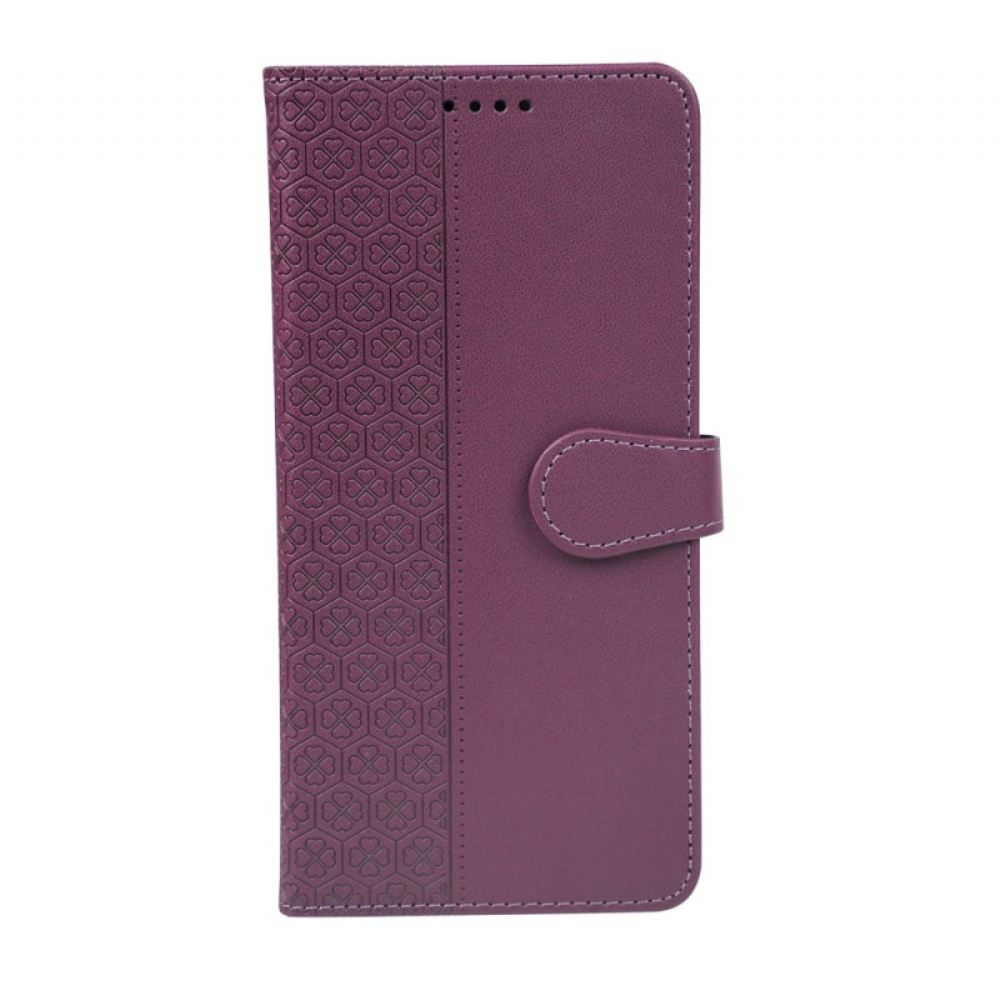 Kožený Kryt Xiaomi 17 Pro Max Čtyřlístky