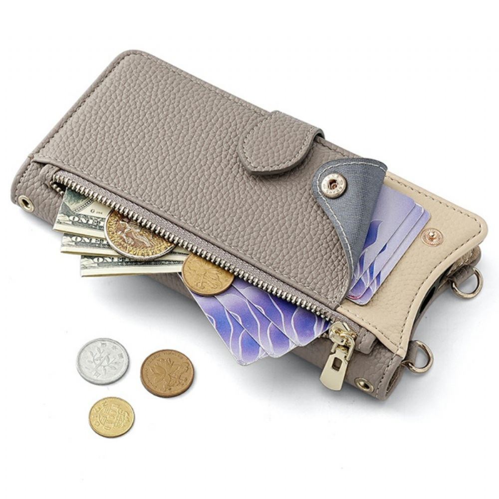 Kožený Kryt Xiaomi 17 Pro Max Řetízkový Ramenní Popruh