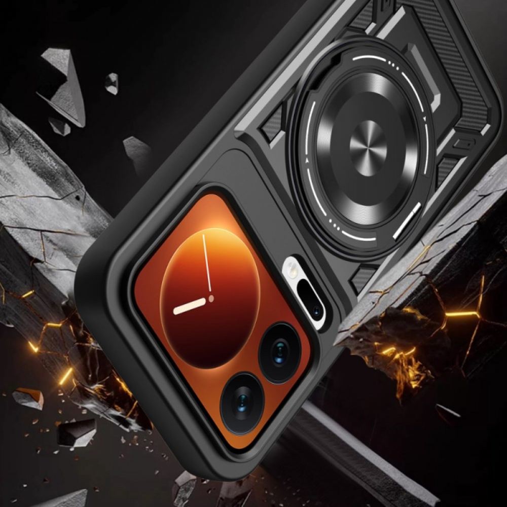 Kryt Na Xiaomi 17 Pro Max Magnetické S Otočným Stojánkem