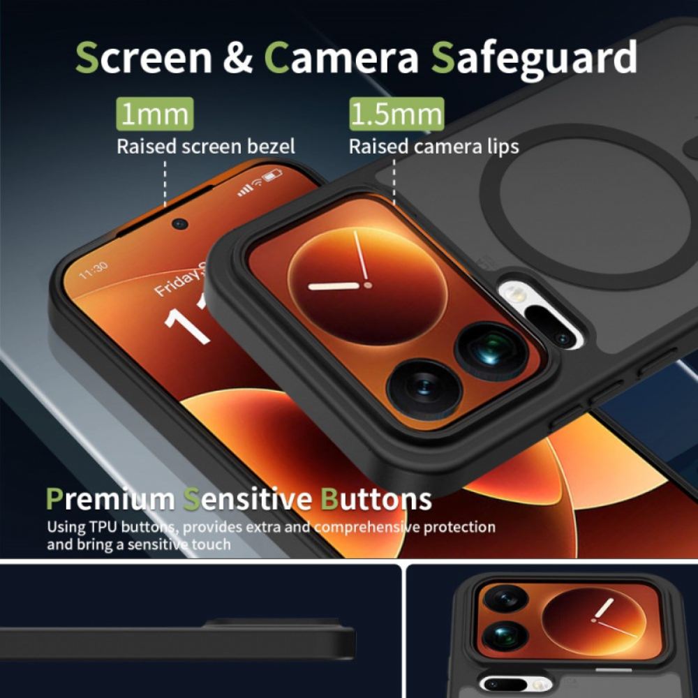 Kryt Na Xiaomi 17 Pro Max Matná Hybridní Magnetická