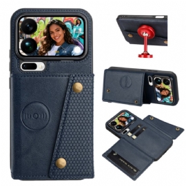 Kryt Na Xiaomi 17 Pro Max Pouzdro Na Karty S Koženým Efektem