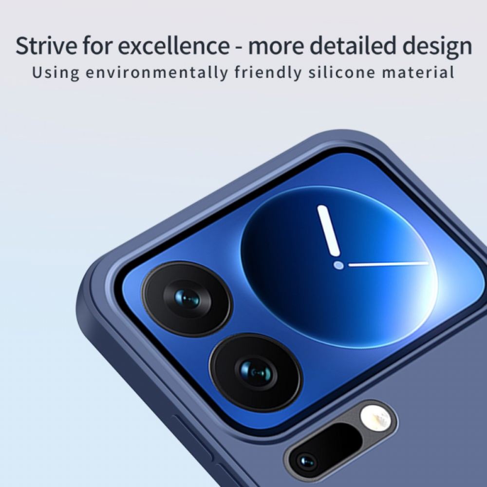 Kryt Xiaomi 17 Pro Max Dotyk Kůže Mofi