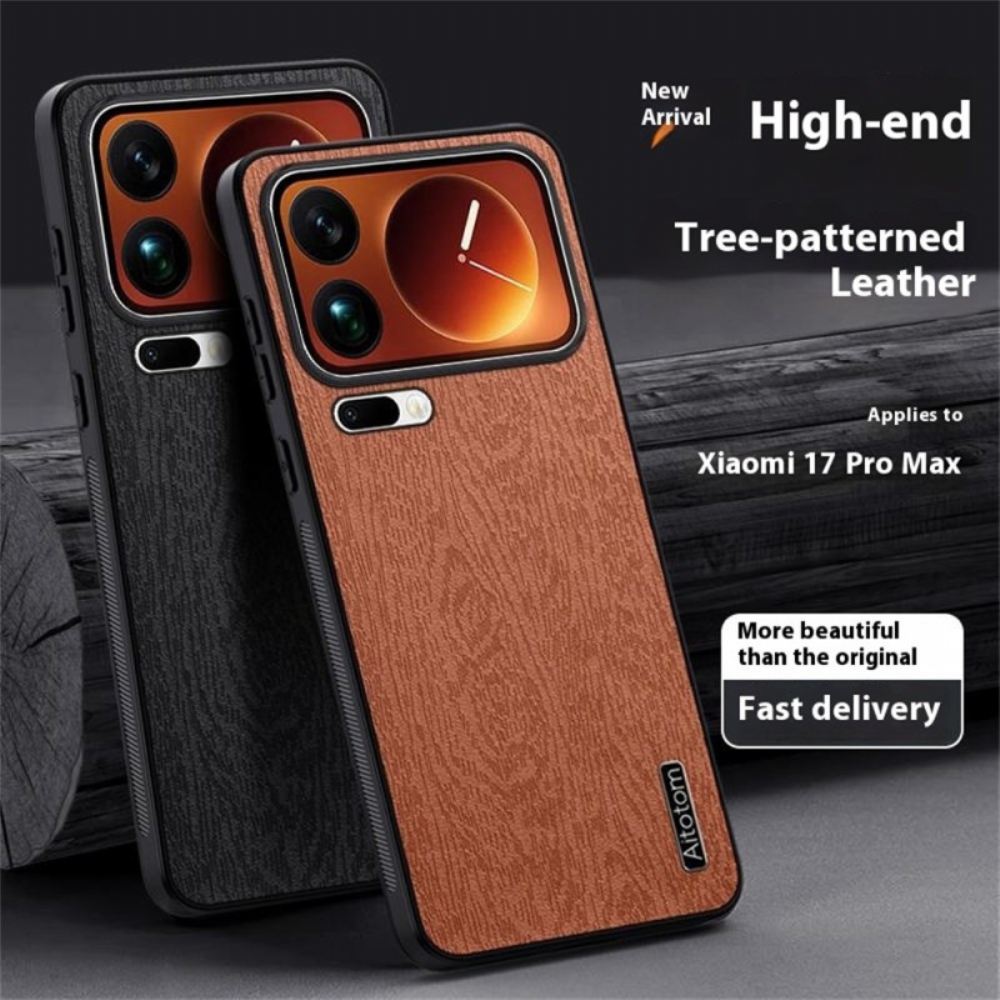 Kryt Xiaomi 17 Pro Max Dřevěný Efekt