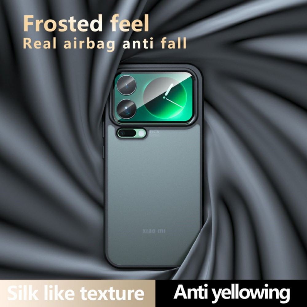 Kryt Xiaomi 17 Pro Max Kryty Na Mobil Efekt Kůže S Matným Povrchem