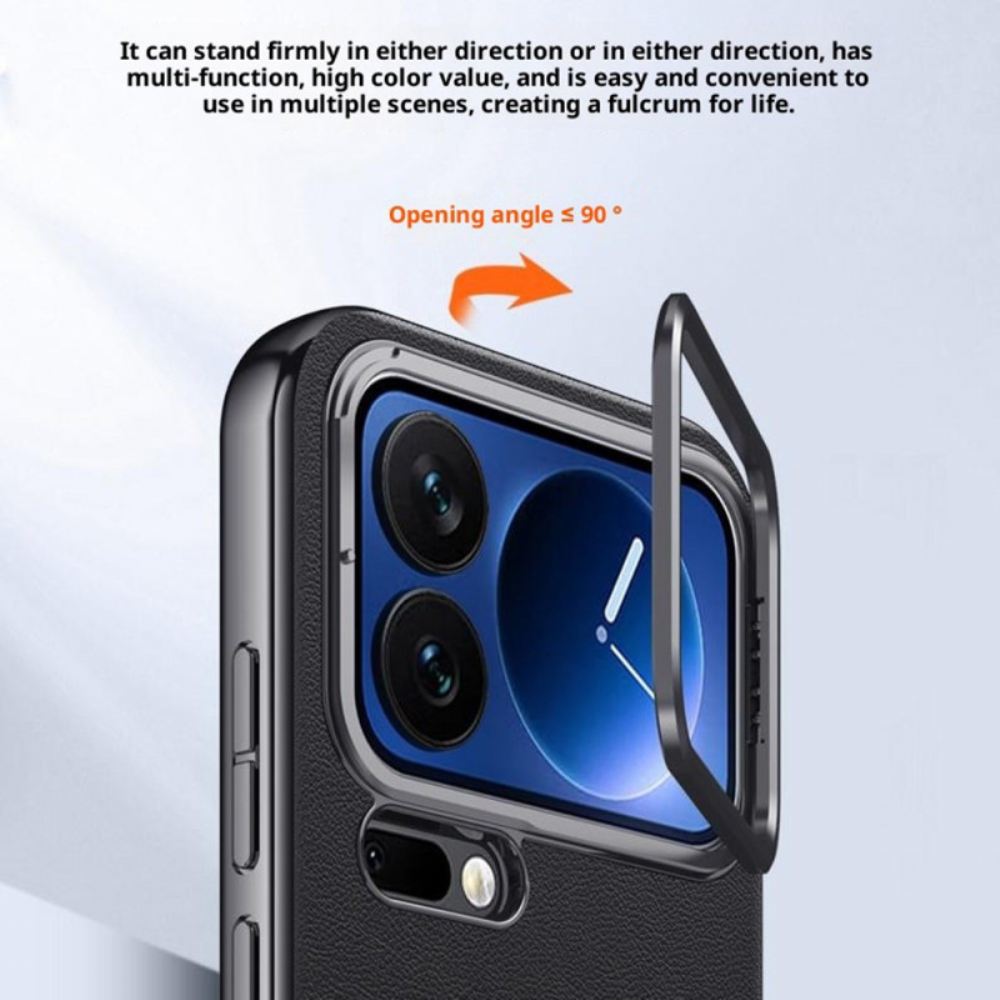 Kryt Xiaomi 17 Pro Max Kryty Na Mobil Kovový Rám A Integrovaný Stojánek