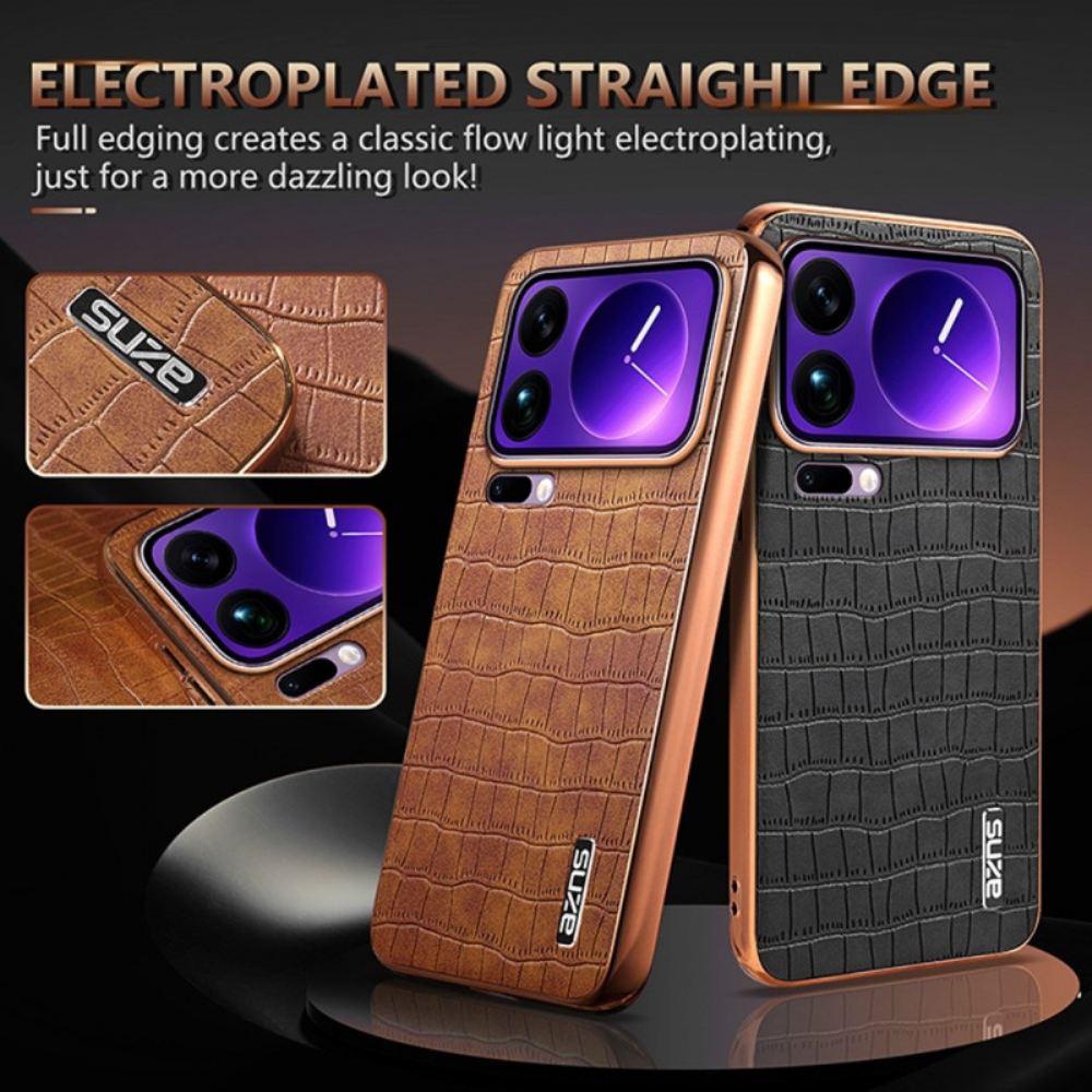 Kryt Xiaomi 17 Pro Max Kryty Na Mobil Textura Krokodýla Azns