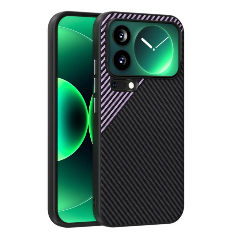 Kryt Xiaomi 17 Pro Max Magnetické Zapínání Z Uhlíkových Vláken Abeel