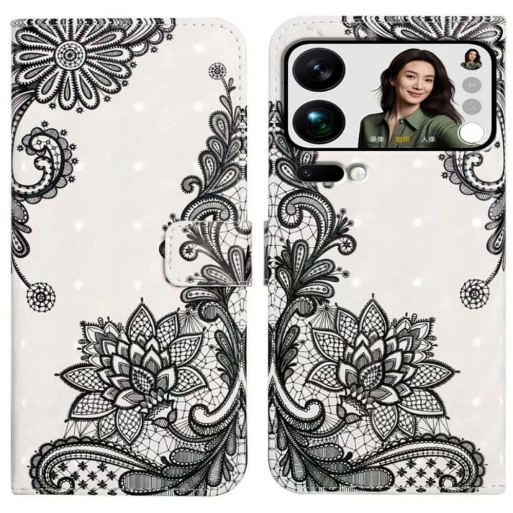 Peněženková Pouzdra Xiaomi 17 Pro Max Kryty Na Mobil Krajka