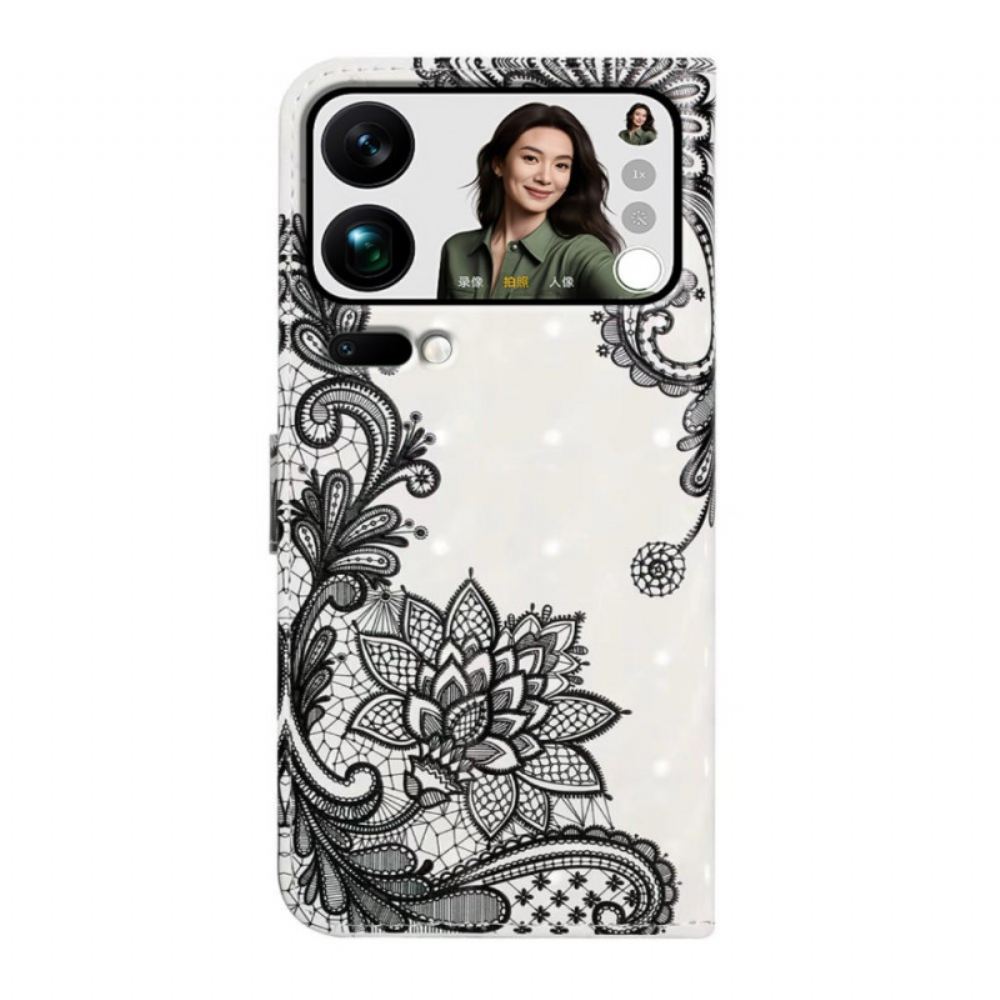 Peněženková Pouzdra Xiaomi 17 Pro Max Kryty Na Mobil Krajka