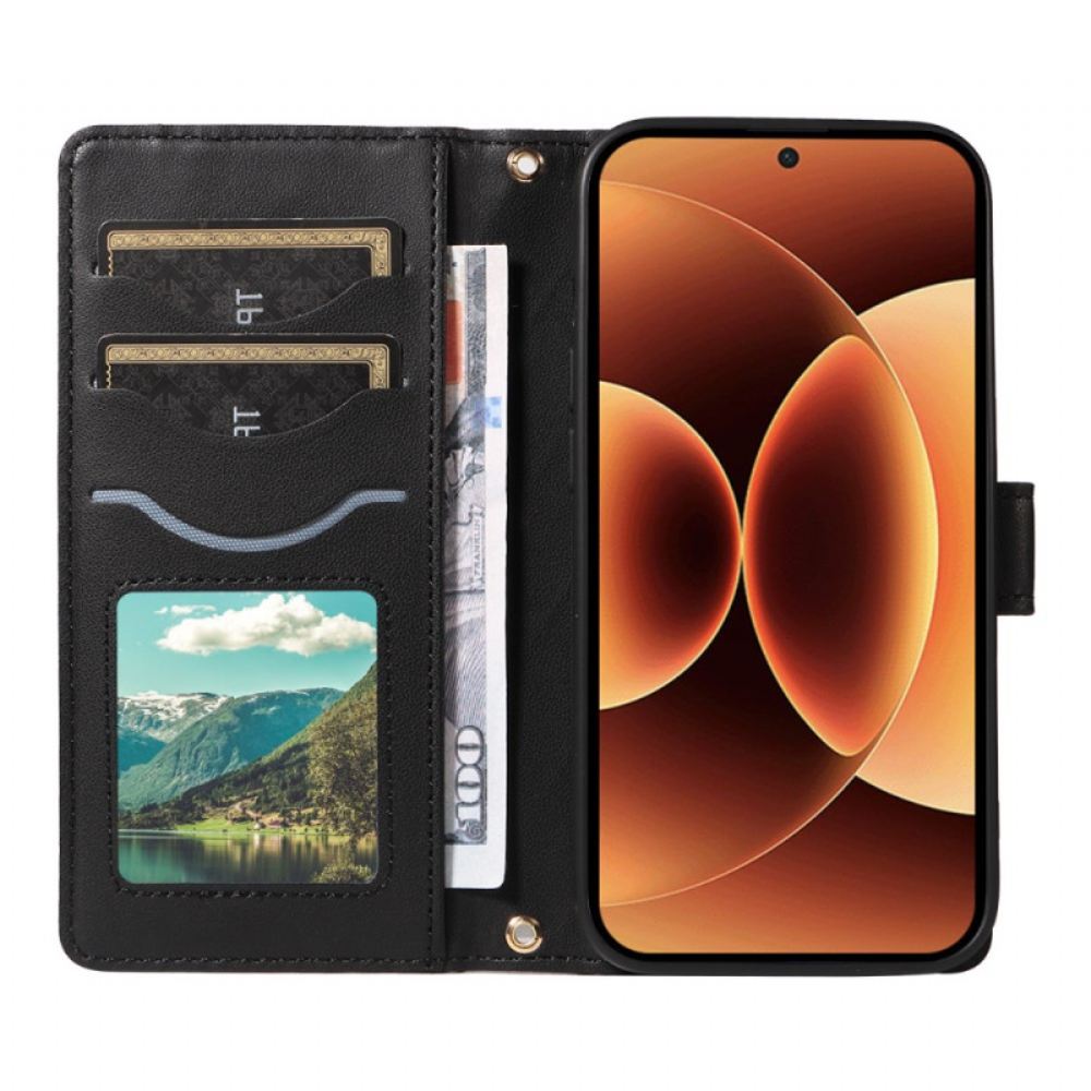 Peněženková Pouzdra Xiaomi 17 Pro Max Kryty Na Mobil Prošívaná