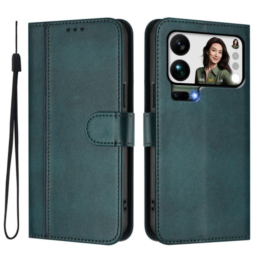 Peněženková Pouzdra Xiaomi 17 Pro Max Kryty Na Mobil Retro