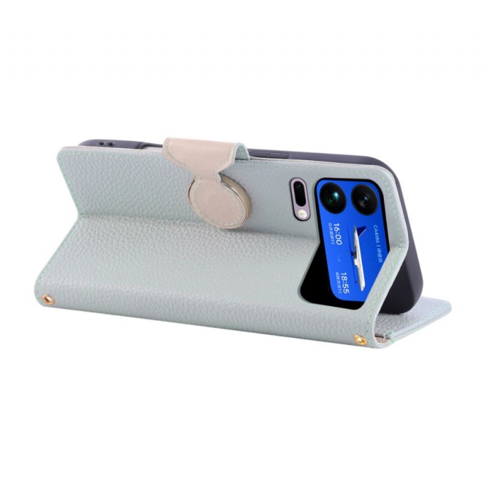 Peněženková Pouzdra Xiaomi 17 Pro Max Kryty Na Mobil Vintage Peněženka Na Zip