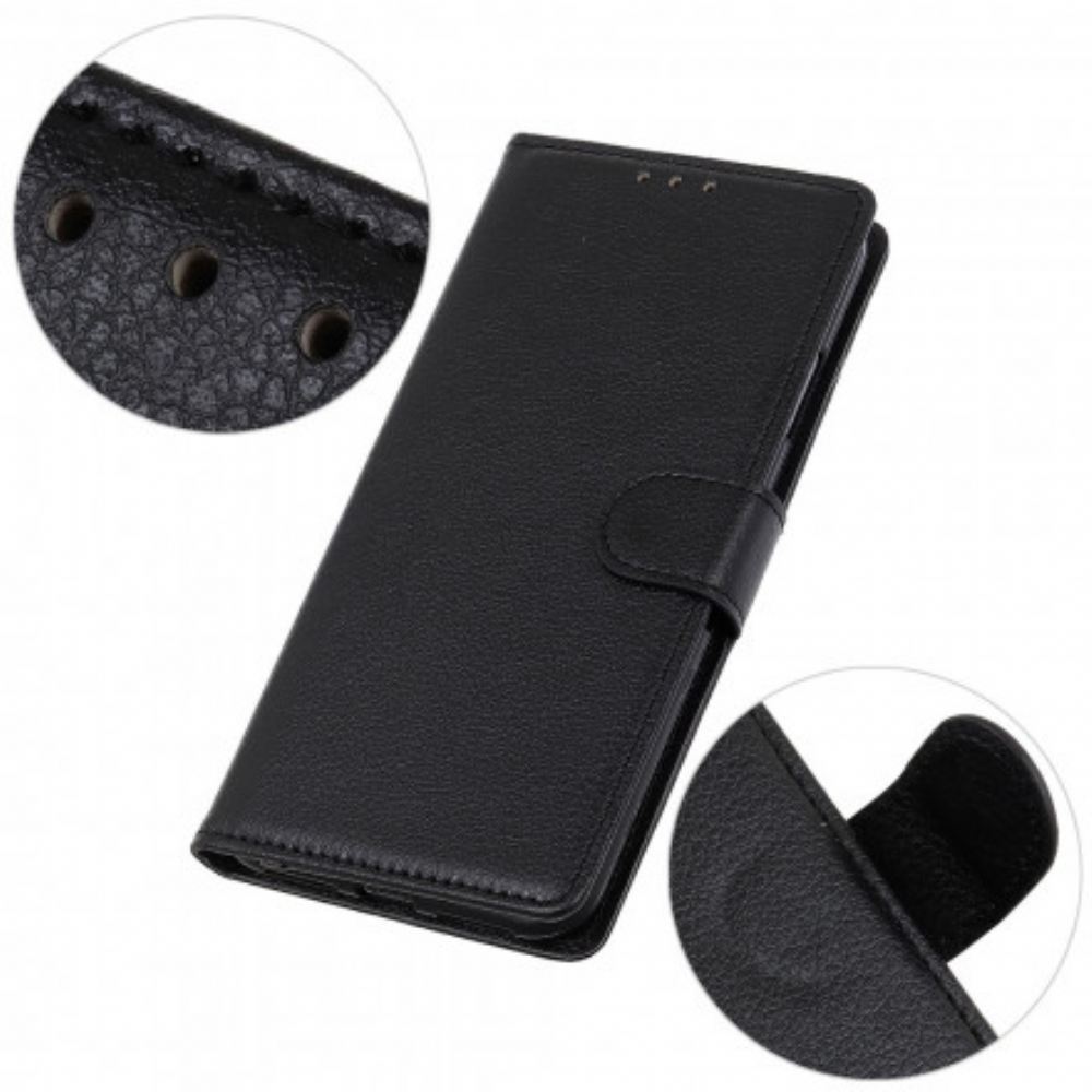 Flipové Pouzdro Na Poco X3 / X3 Pro / X3 NFC Umělá Kůže Z Liči