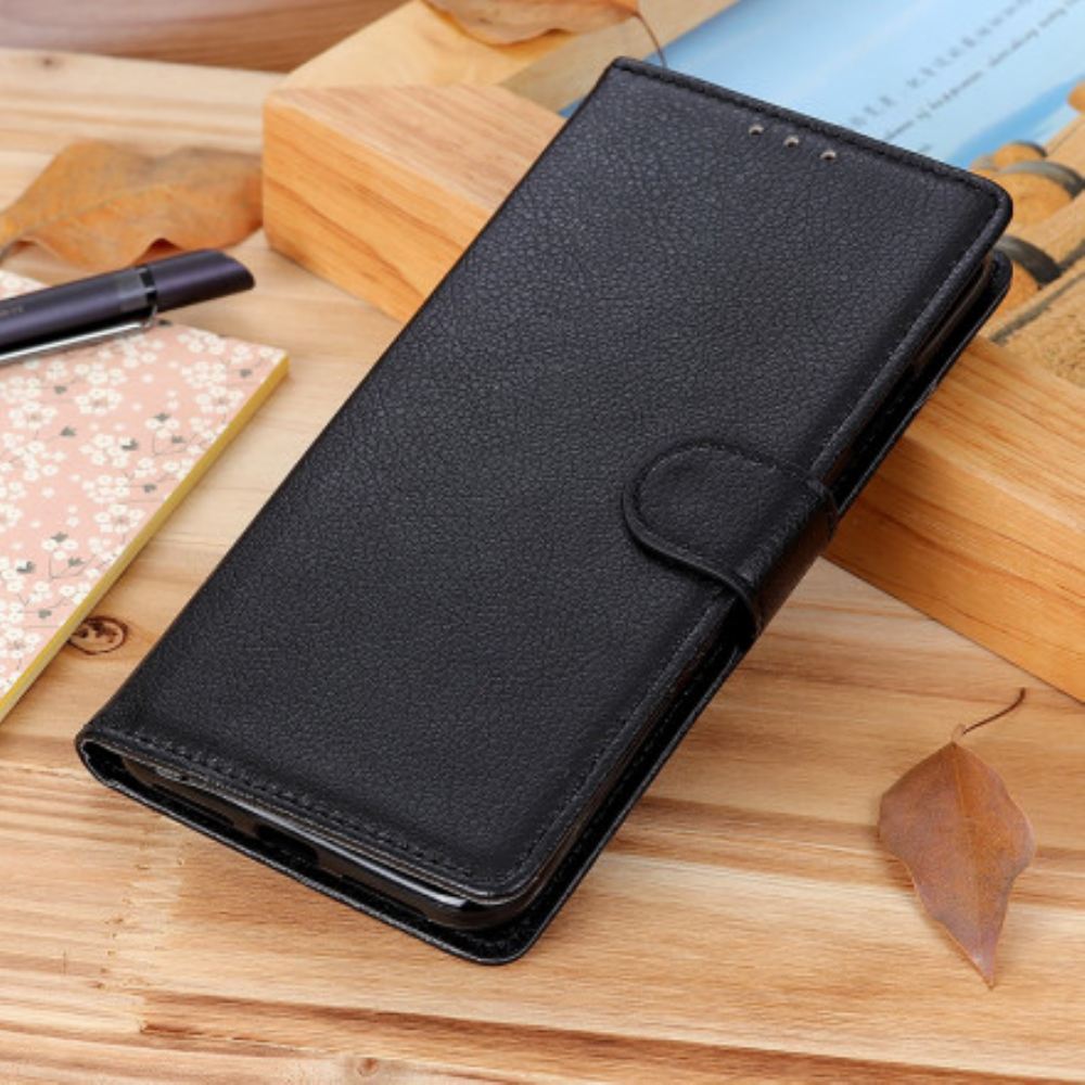 Flipové Pouzdro Na Poco X3 / X3 Pro / X3 NFC Umělá Kůže Z Liči