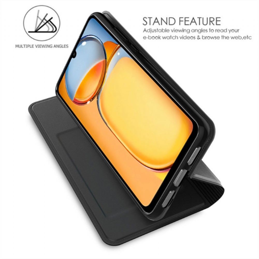 Kožené Pouzdro Folio Poco C65 Magnetický