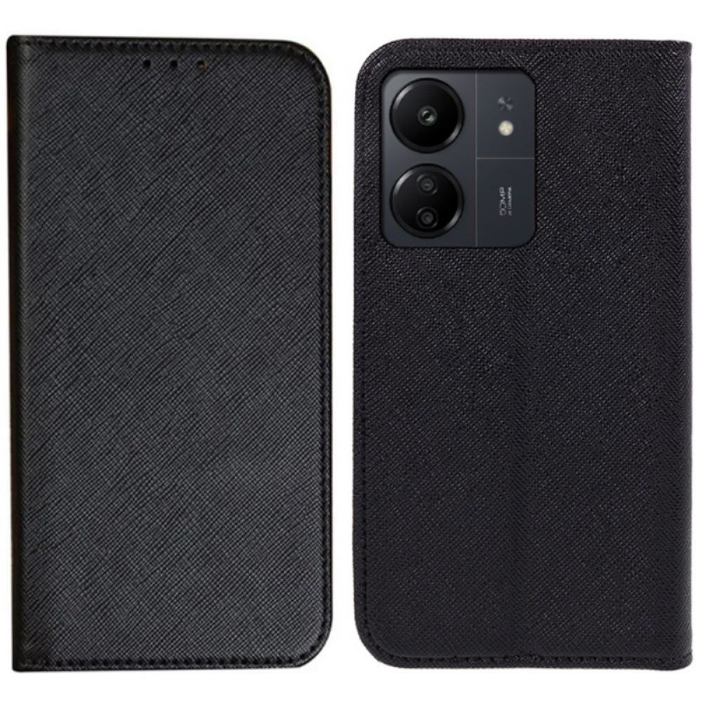 Kožené Pouzdro Folio Poco C65 Texturovaná Umělá Kůže