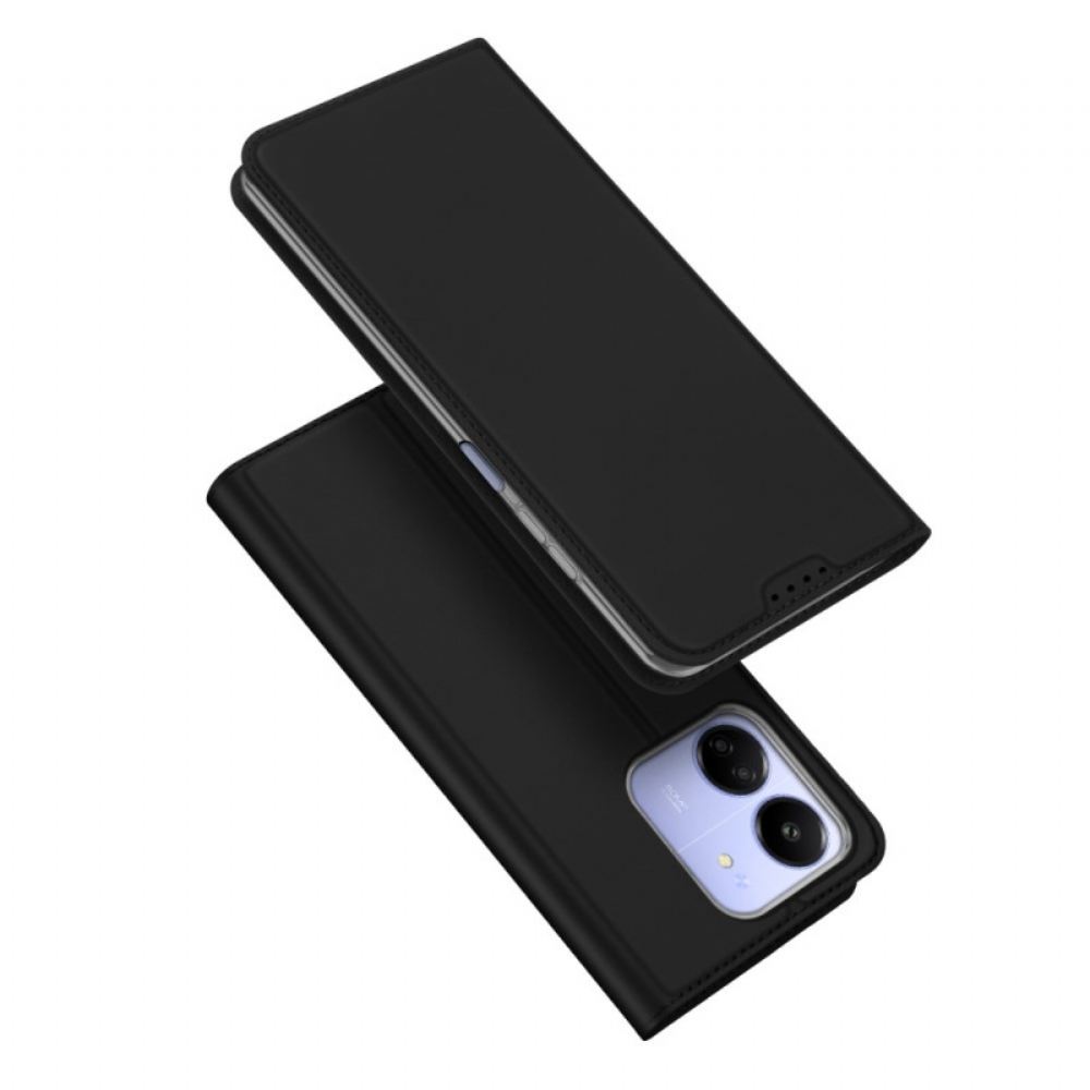 Kožený Kryt Poco C65 Skin Pro Series Dux Ducis