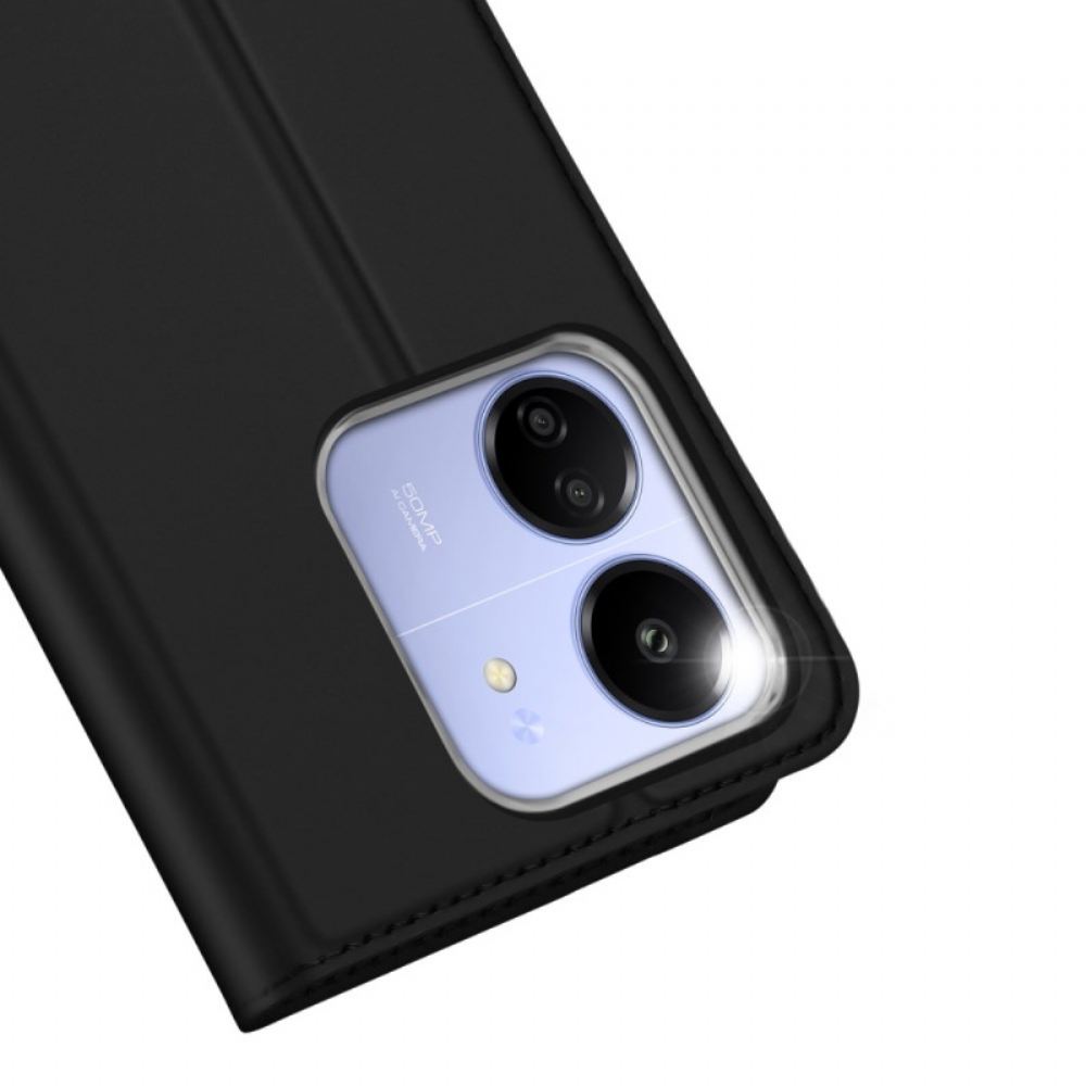 Kožený Kryt Poco C65 Skin Pro Series Dux Ducis
