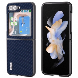 Kryt Na Samsung Galaxy Z Flip 6 Design Uhlíkových Vláken Abeel