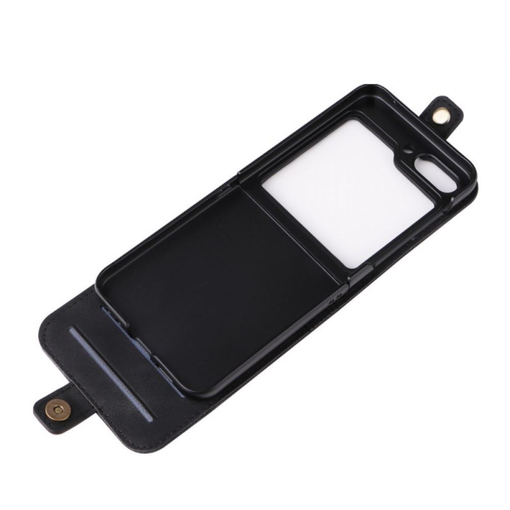Kryt Samsung Galaxy Z Flip 6 Držitel Karty Yikatu